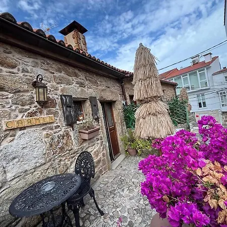 Semesterbostad Casa De Carmen Banera, Chimeneas De Lena Y Terraza Corcubión