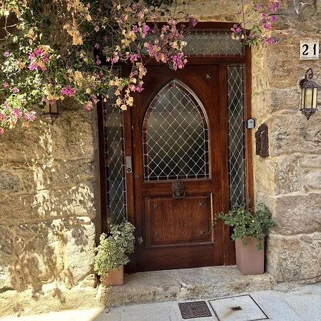 Casa De Carmen Banera, Chimeneas De Lena Y Terraza Semesterbostad Corcubión
