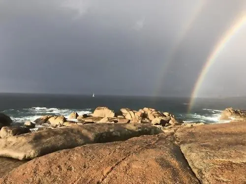 Σπίτι διακοπών Casa De Carmen Banera, Chimeneas De Lena Y Terraza Corcubión