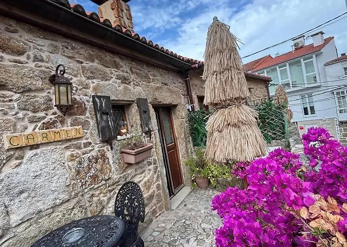 Σπίτι διακοπών Casa De Carmen Banera, Chimeneas De Lena Y Terraza Corcubión