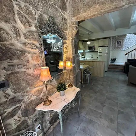 Casa De Carmen Banera, Chimeneas De Lena Y Terraza Дом отдыха Коркубион